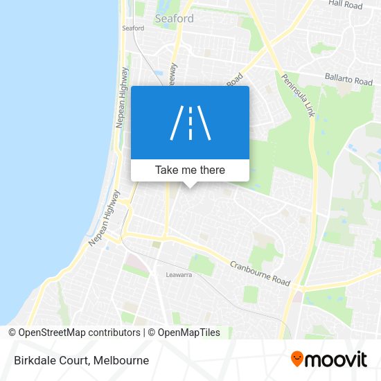 Birkdale Court map