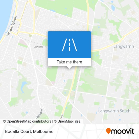 Bodalla Court map