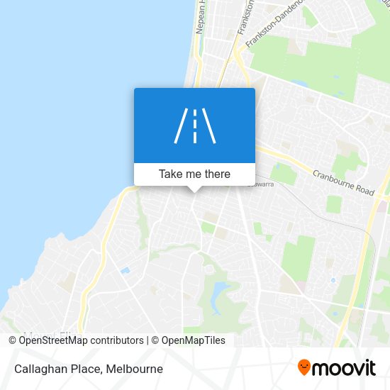 Callaghan Place map