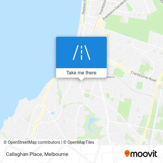 Callaghan Place map