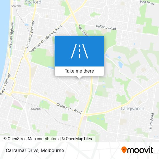 Carramar Drive map