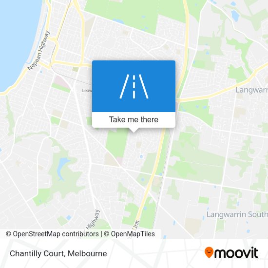 Chantilly Court map