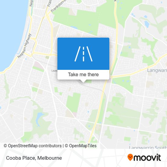 Cooba Place map