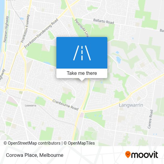 Corowa Place map