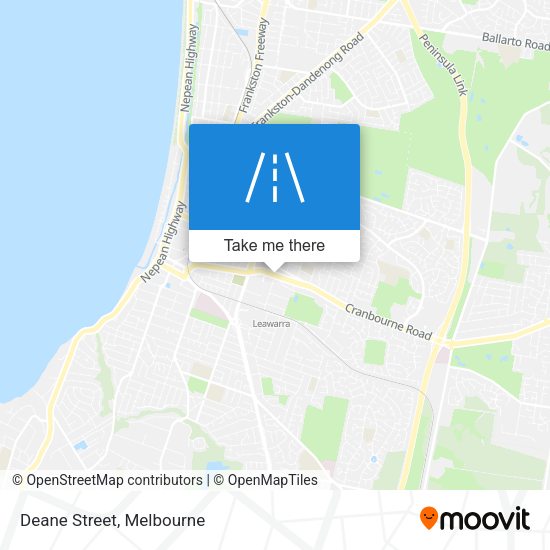 Deane Street map