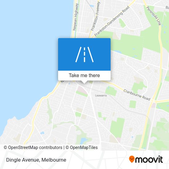 Dingle Avenue map