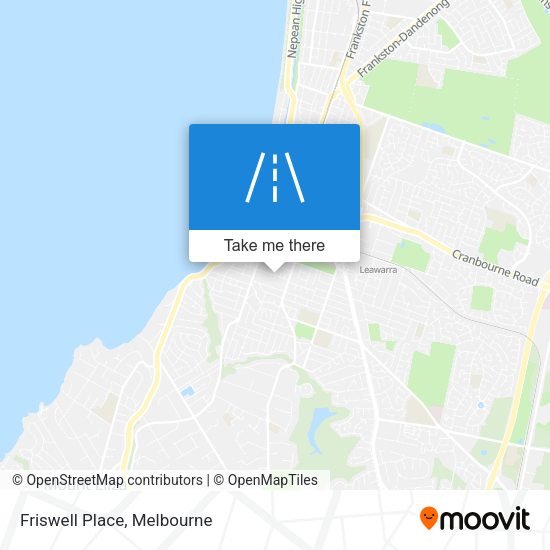 Friswell Place map