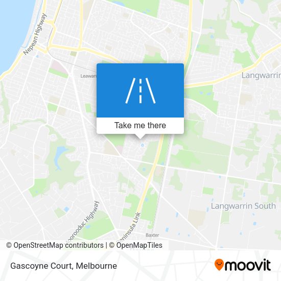 Gascoyne Court map