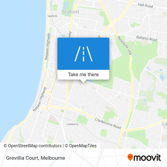 Grevillia Court map