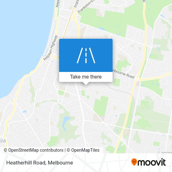Heatherhill Road map