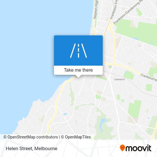 Helen Street map
