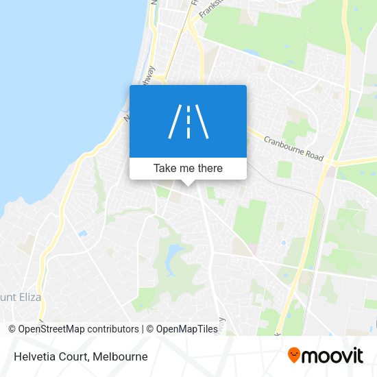 Helvetia Court map