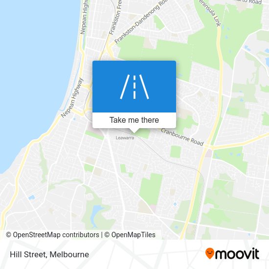 Hill Street map
