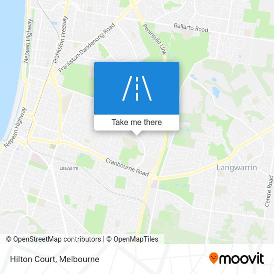 Hilton Court map