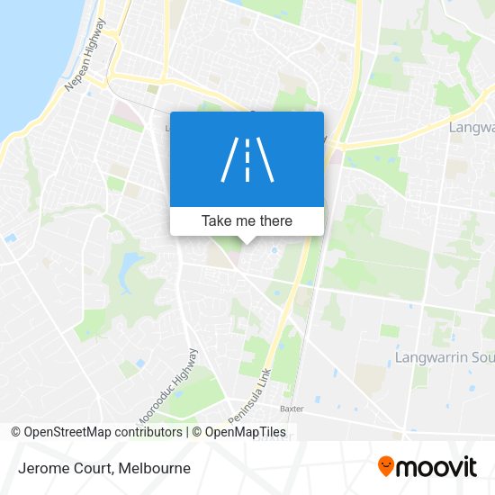 Jerome Court map