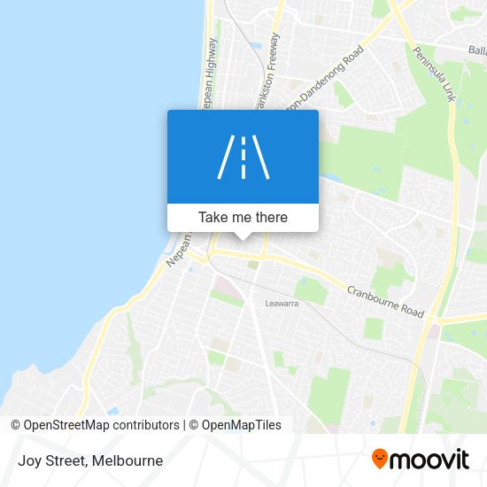 Joy Street map