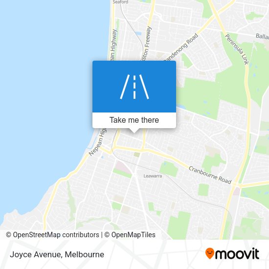 Joyce Avenue map