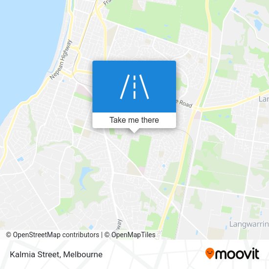 Kalmia Street map