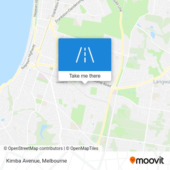 Kimba Avenue map
