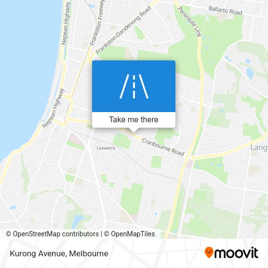 Kurong Avenue map