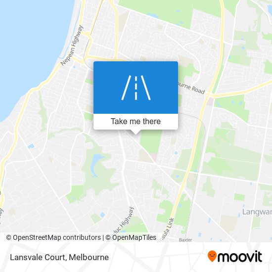 Lansvale Court map