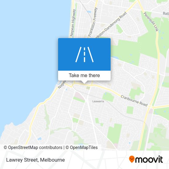Lawrey Street map