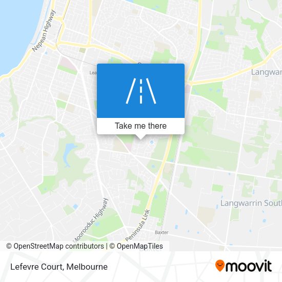 Lefevre Court map