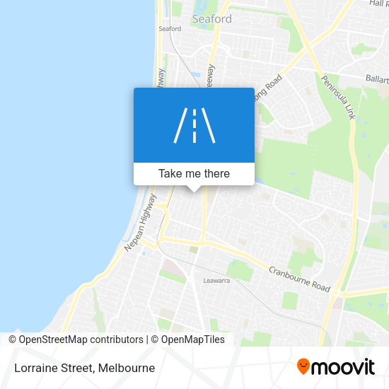 Lorraine Street map