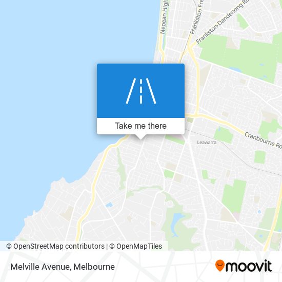 Melville Avenue map