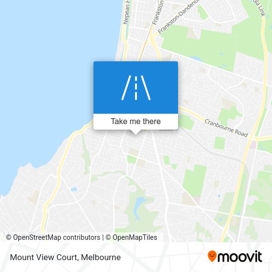 Mount View Court map