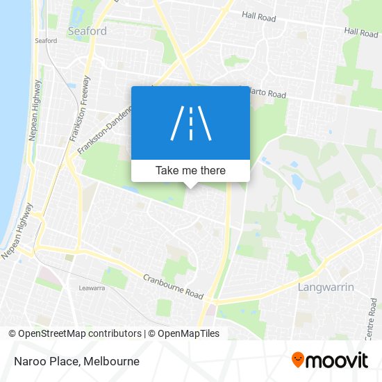 Naroo Place map