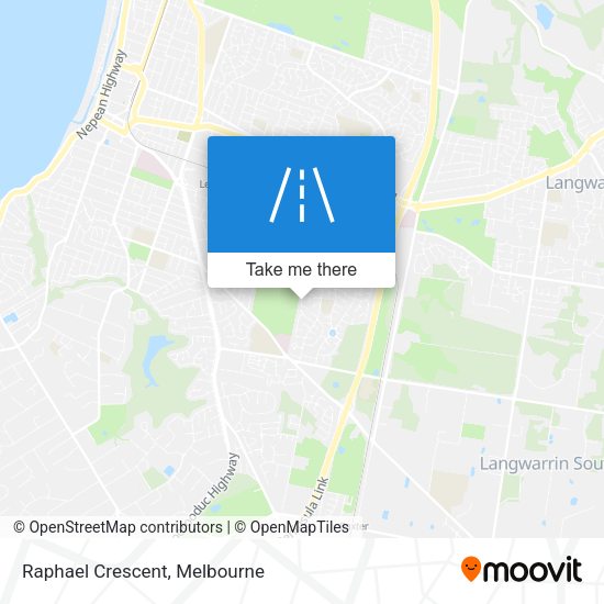Raphael Crescent map