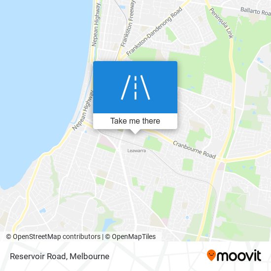 Reservoir Road map