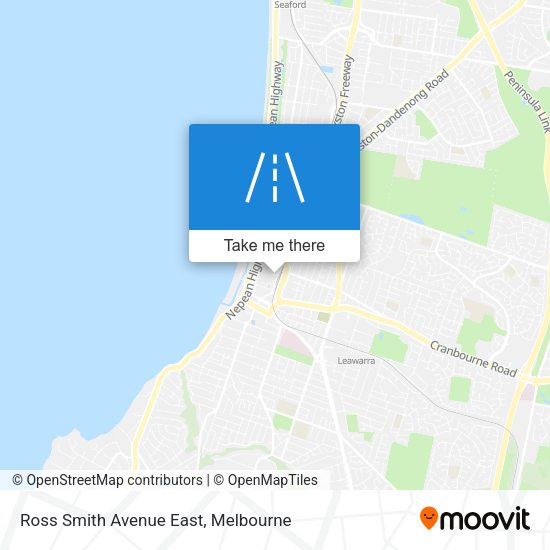 Ross Smith Avenue East map
