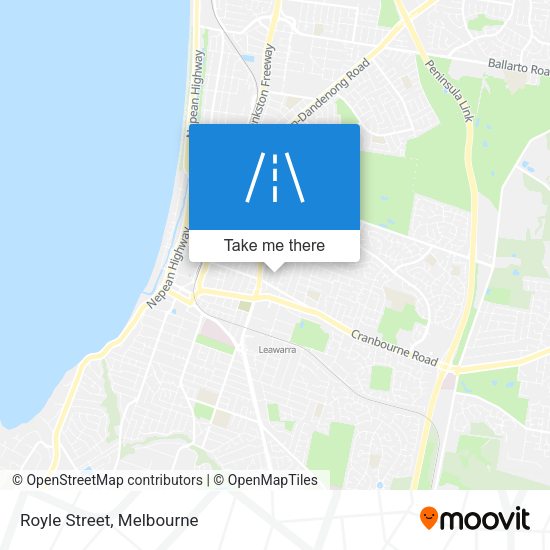 Royle Street map