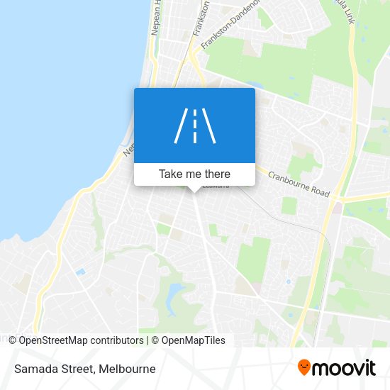 Samada Street map
