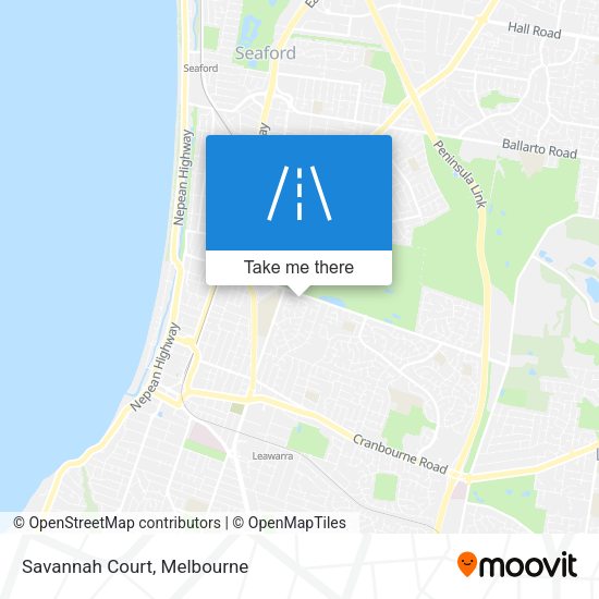 Savannah Court map
