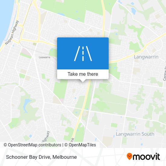 Schooner Bay Drive map