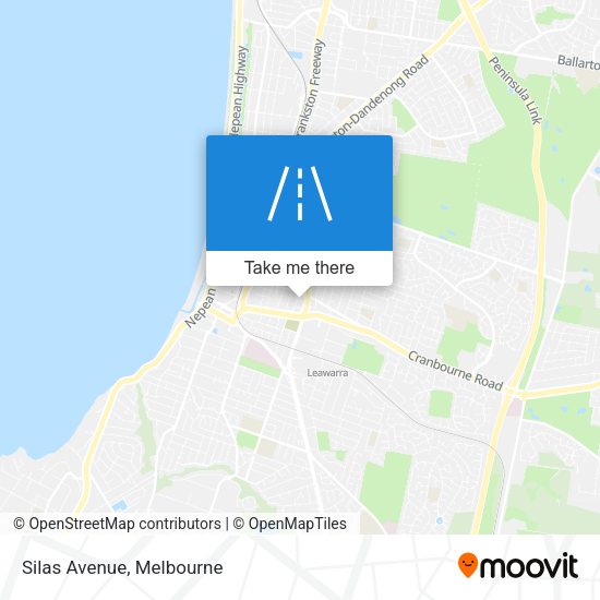 Silas Avenue map