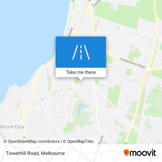 Towerhill Road map