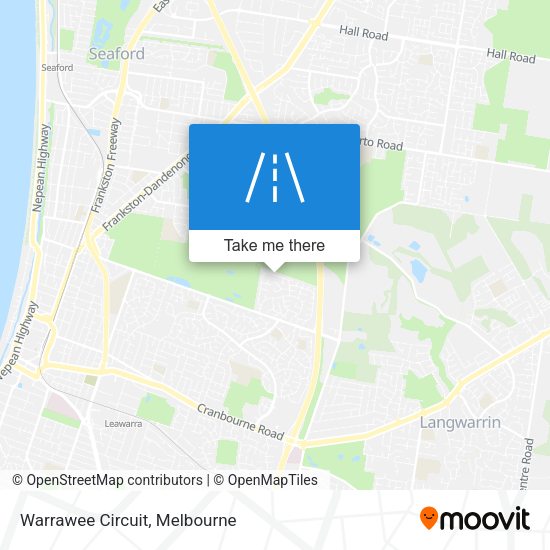 Warrawee Circuit map