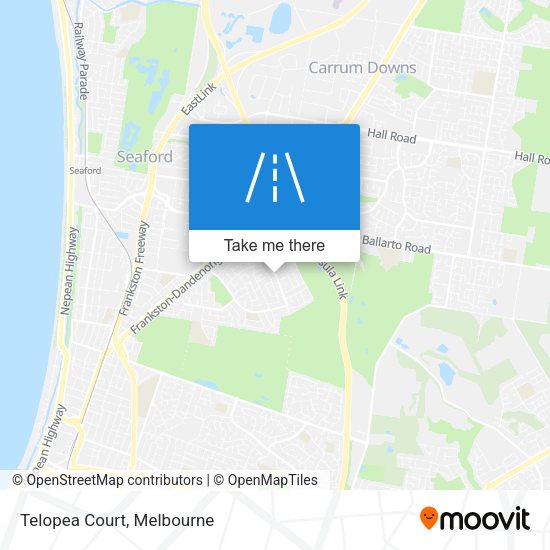 Telopea Court map