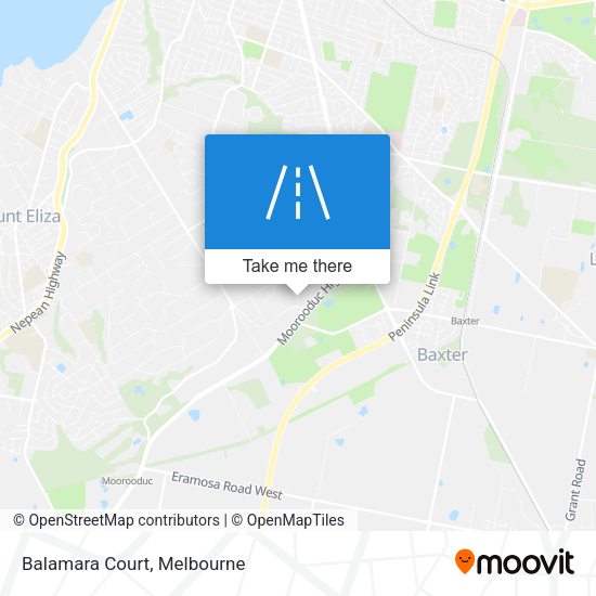 Balamara Court map