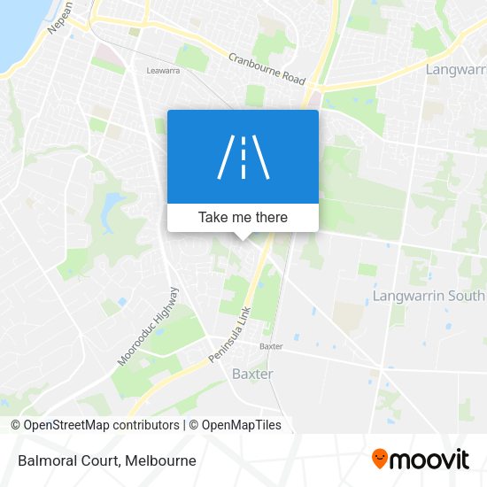 Balmoral Court map