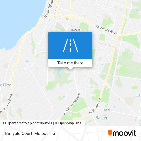 Banyule Court map