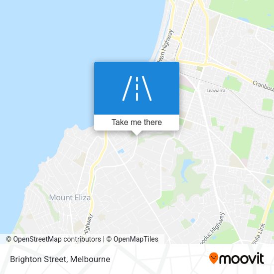 Brighton Street map