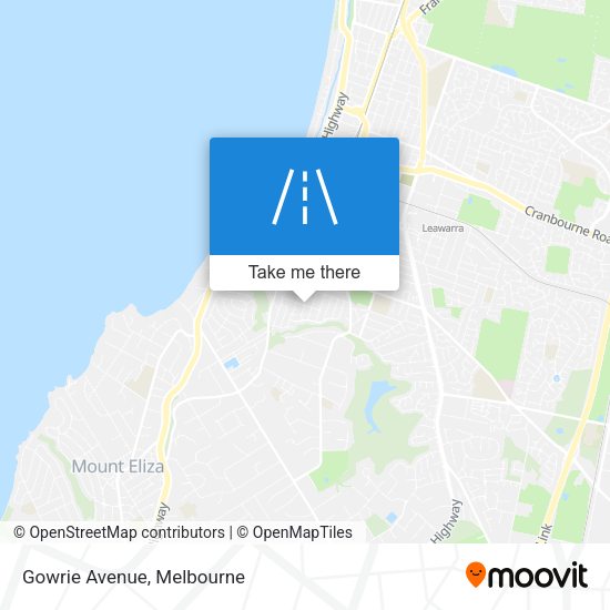Gowrie Avenue map