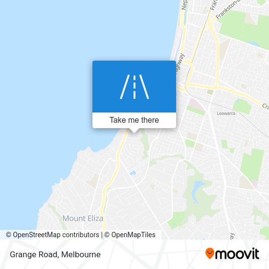 Grange Road map