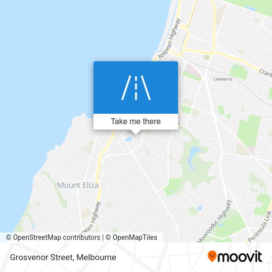 Grosvenor Street map