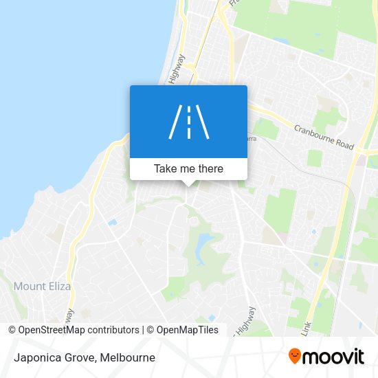 Japonica Grove map